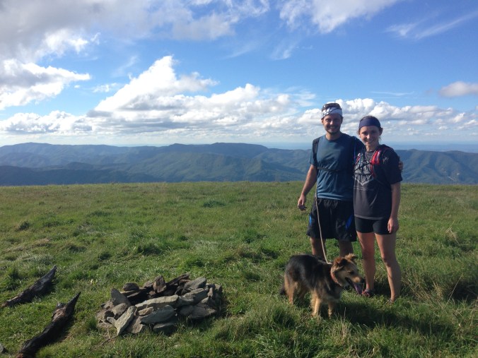 Grassy Meadow Summit of Big Bald on the Appalachian Trail near Asheville, NC